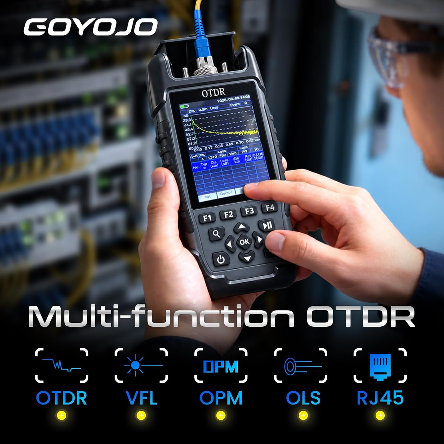 Optical Time Domain Reflectometer Otdr 1310 1550Nm - OTDR Optik Zaman Alanı Reflektometresi 1310/1550nm