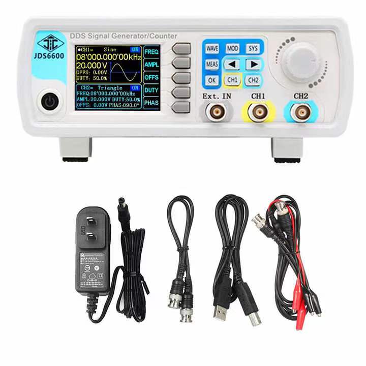 YAO JDS6600 15/30/40/50/60MHz  - Dual Channel Arbitrary Waveform Function Generator 60Mhz incelemesi ve fiyatı