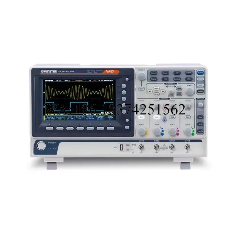 GDS-1104B 4 Kanallı 100MHz Dij - Digital Storage Oscilloscope 4 Channel 100Mhz incelemesi ve fiyatı